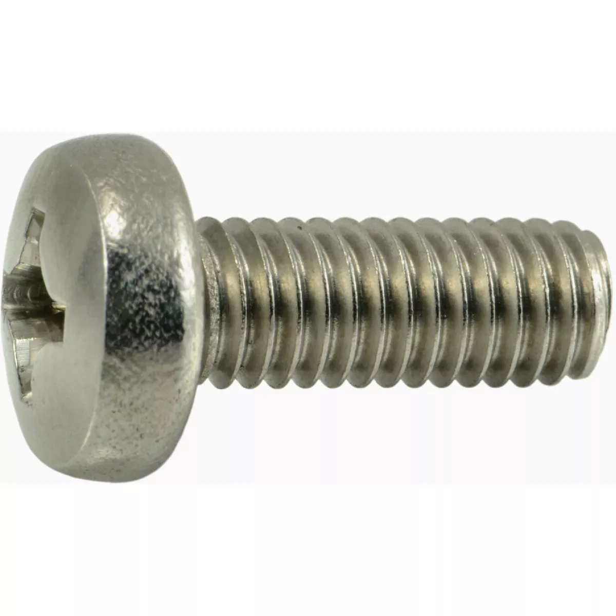 Midwest Fastener 6mm-1.0 x 16mm A2 Stainless Steel Coarse Thread Phillips Pan Head Machine Screws (10 Ct.)