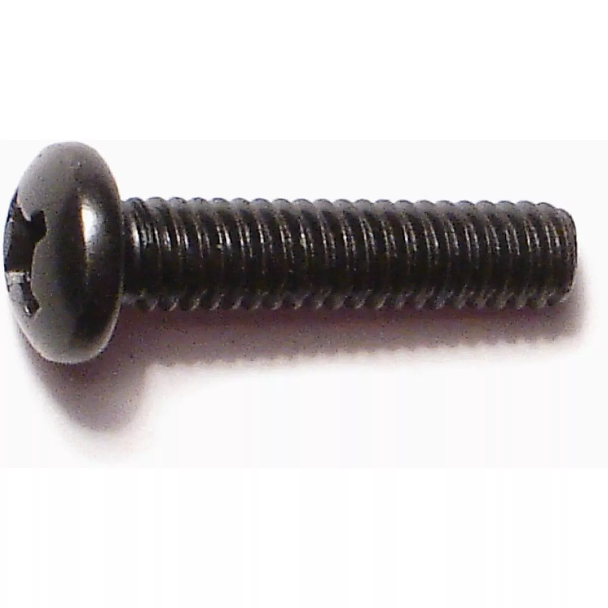 Midwest Fastener #8-32 x 3/4 In. Black Oxide Steel Coarse Thread Phillips Pan Head Machine Screws (25 Ct.)