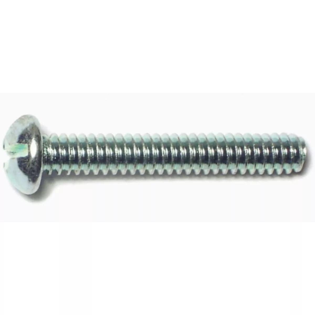 Midwest Fastener #10-24 x 1-1/4 In. Zinc Plated Steel Coarse Thread Slotted Round Head Machine Screws