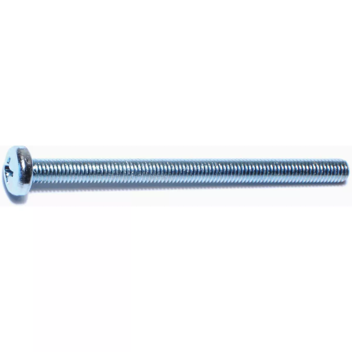 Midwest Fastener 5mm-0.8 x 70mm Zinc Plated Class 4.8 Steel Coarse Thread Phillips Pan Head Machine Screws (50 Ct.)-