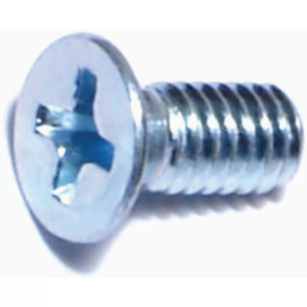 Midwest Fastener #8-32 x 3/8 In. Zinc Plated Steel Coarse Thread Phillips Flat Head Machine Screws (100 Ct.)