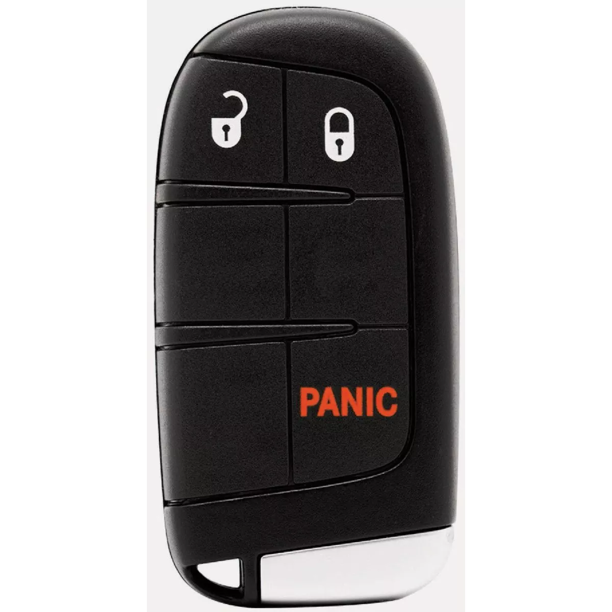 Chrysler, Dodge, and Jeep Simple Key - 3 Button Smart Key Remote with Emergency Key Insert-