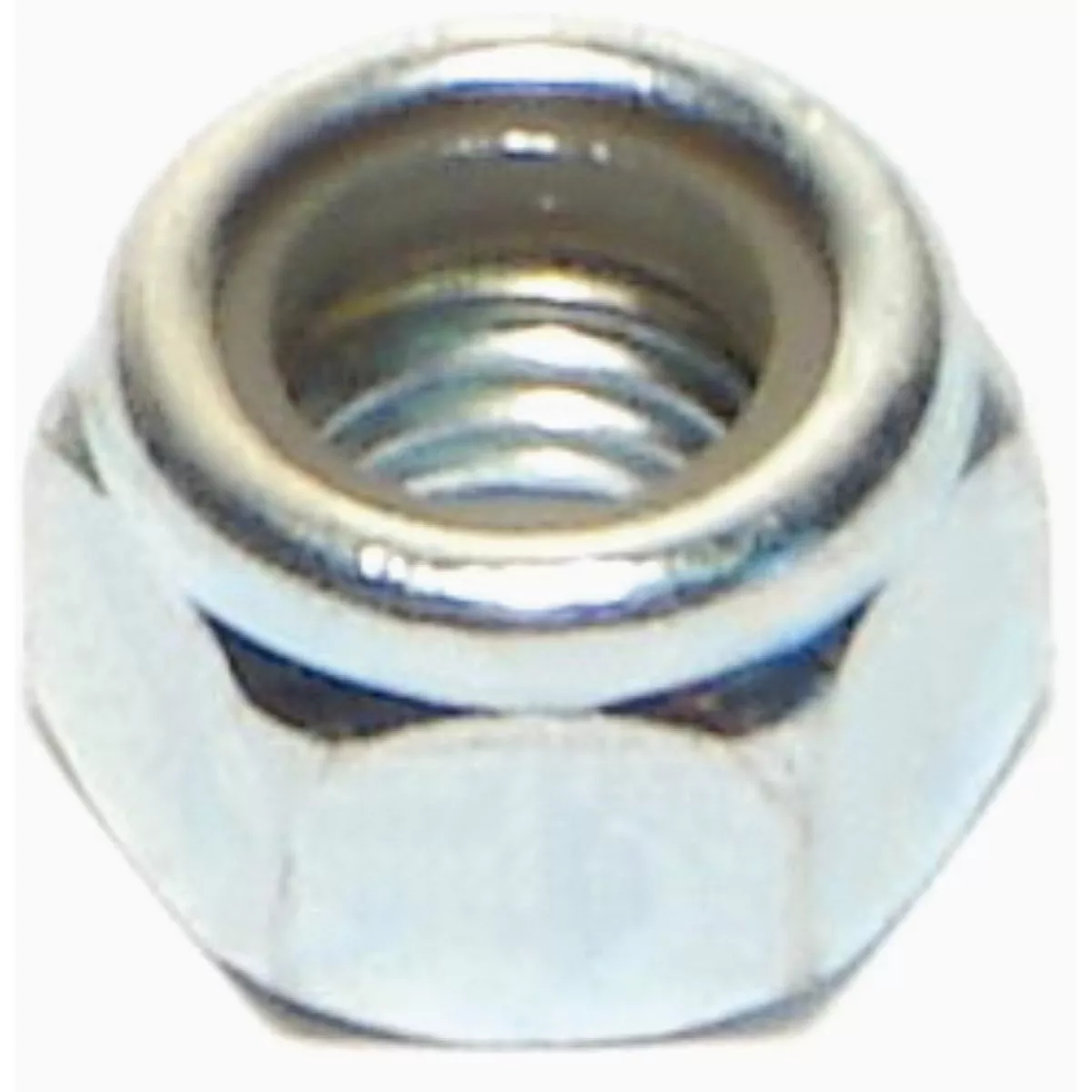 Midwest Fastener 7mm-1.0 Zinc Plated Class 8 Steel Coarse Thread Nylon Insert Lock Nuts