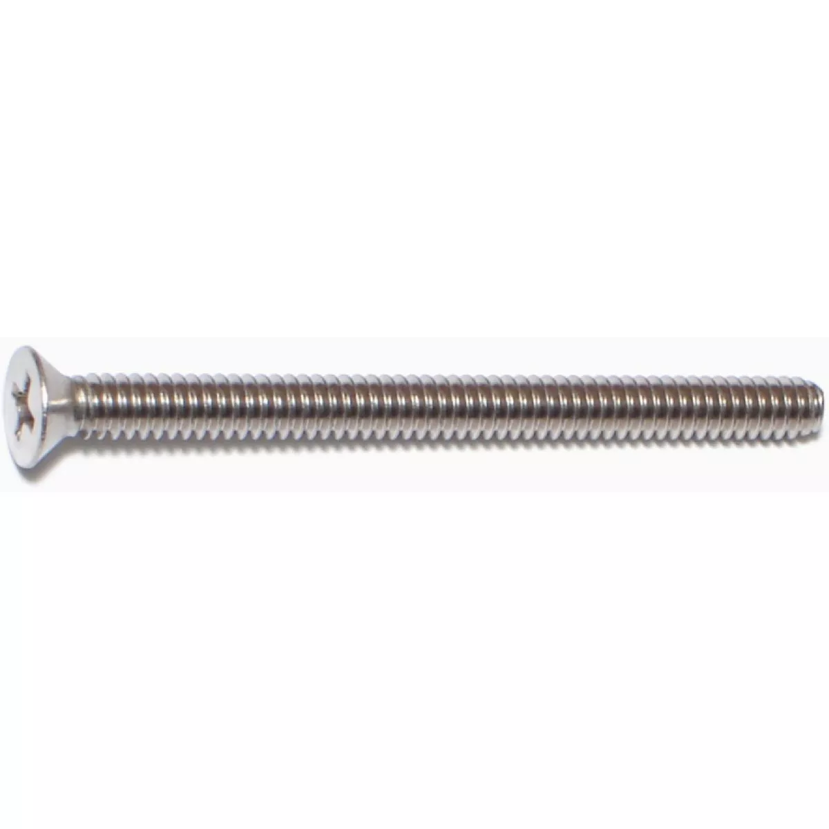 Midwest Fastener #10-24 x 2-1/2 In. 18-8 Stainless Steel Coarse Thread Phillips Flat Head Machine Screws (50 Ct.)