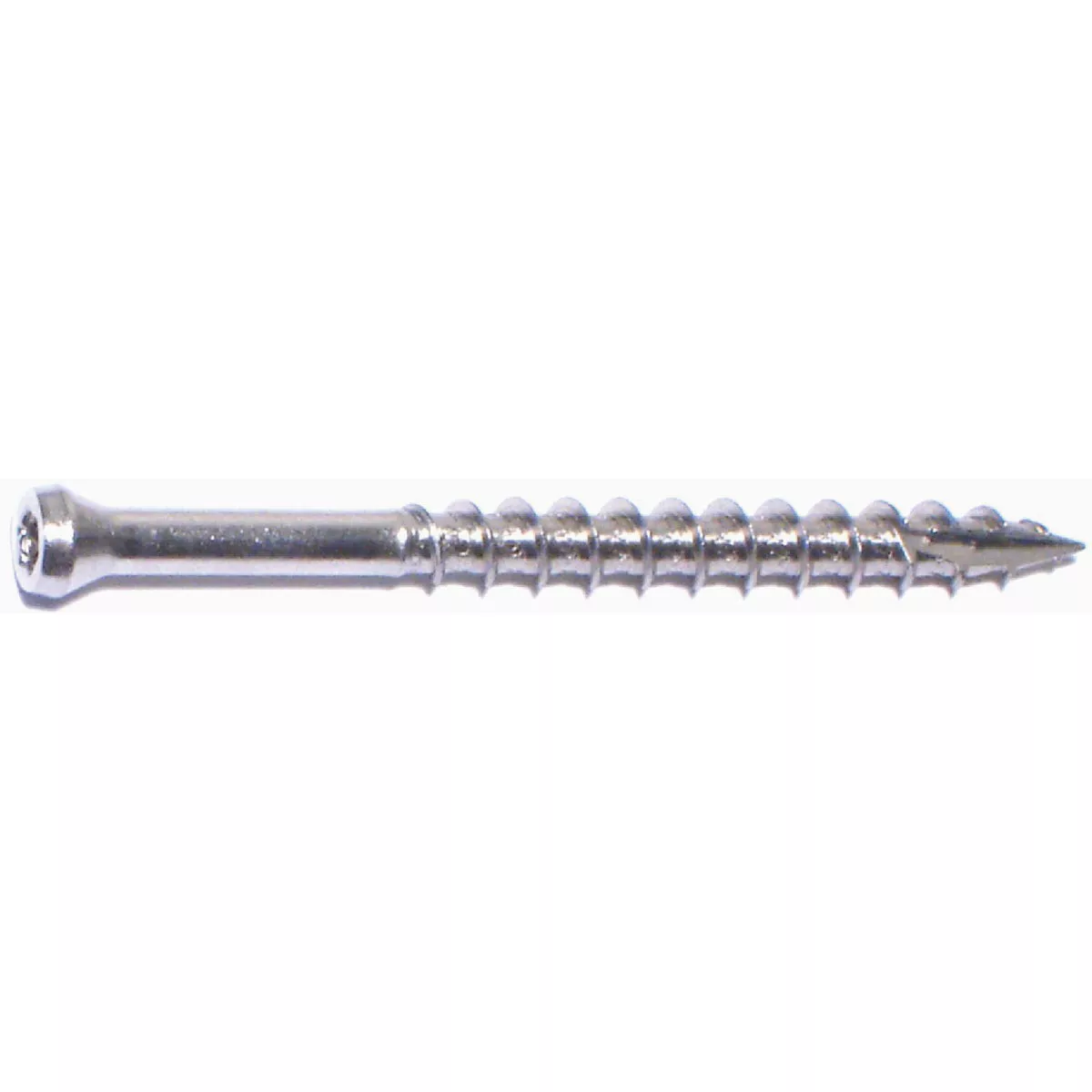 Midwest Fastener SaberDrive #8 x 2 In. 304 Stainless Steel Star Drive Trim Head Deck Screw