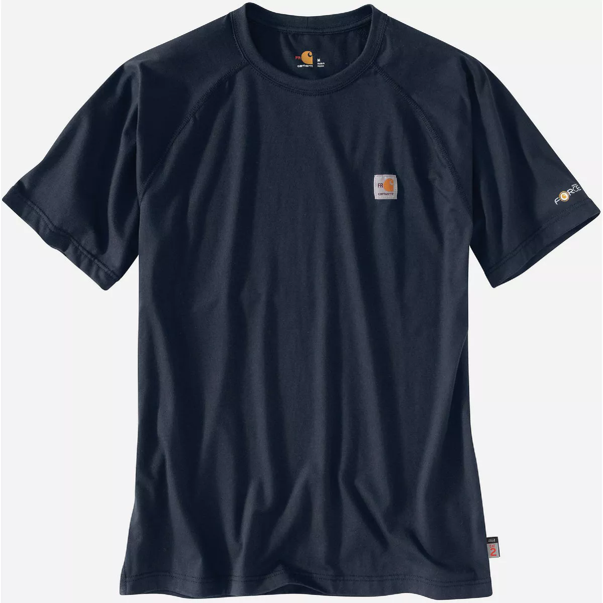 Carhartt Force Men's 2XL Regular Dark Navy Short Sleeve Flame-Resistant T-Shirt