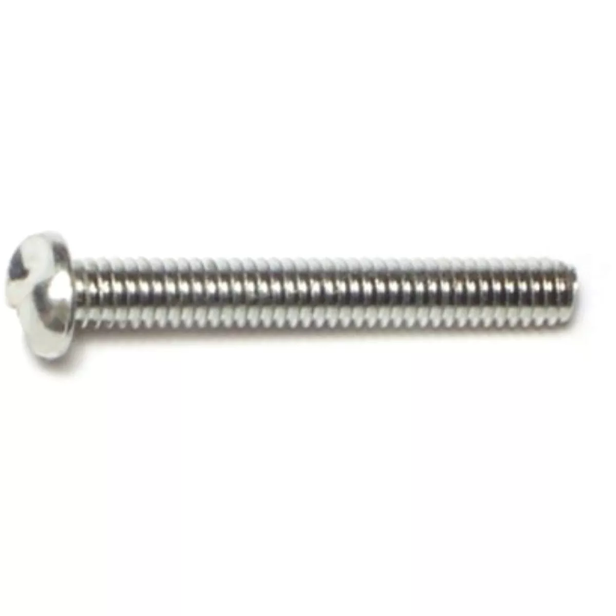 Midwest Fastener #8-32 x 1-1/2 In. Zinc Plated Steel Coarse Thread Slotted One-Way Round Head Screws