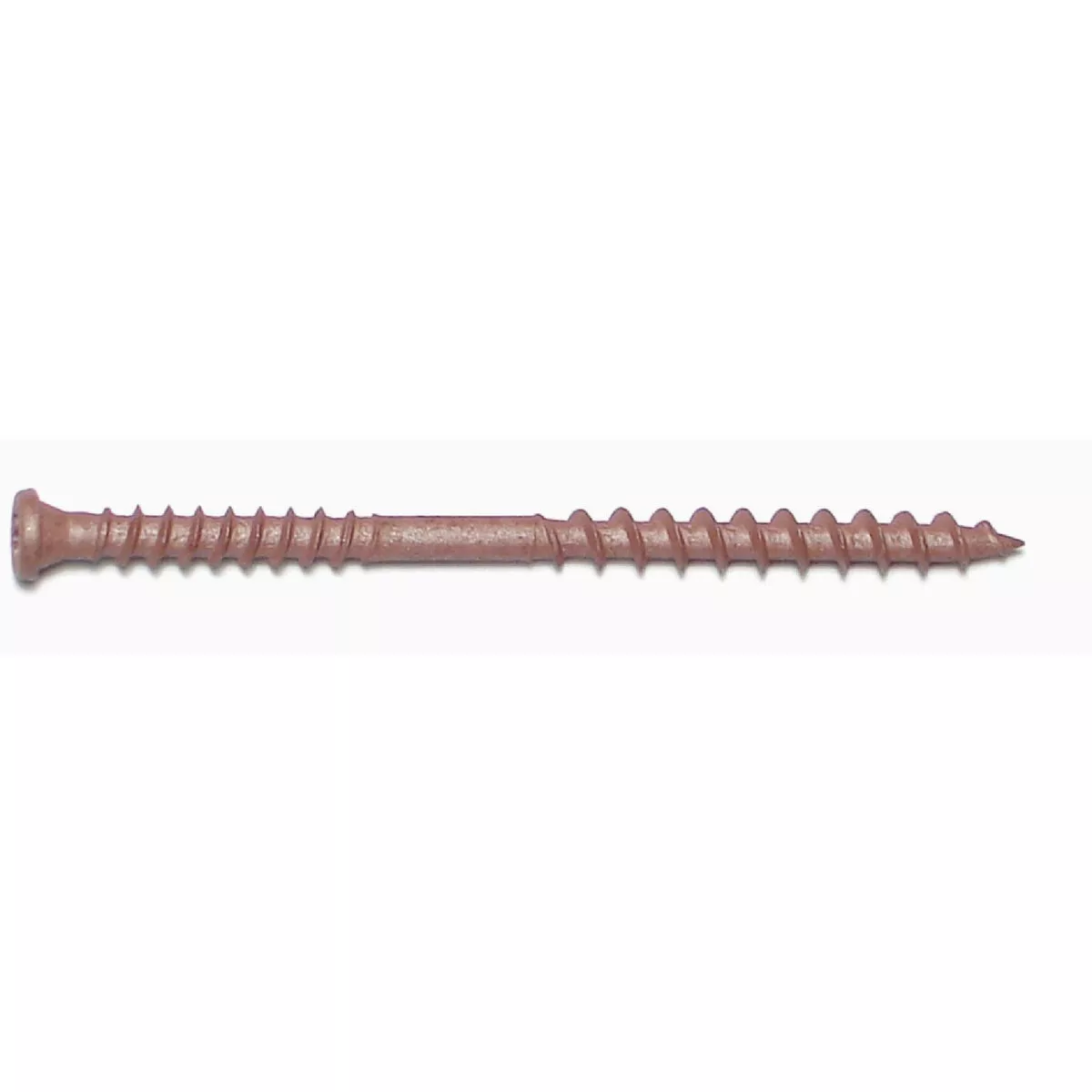Midwest Fastener #10 x 3 In. Redwood Ruspert Coated Steel Composite Star Drive Pan Head Deck Screws