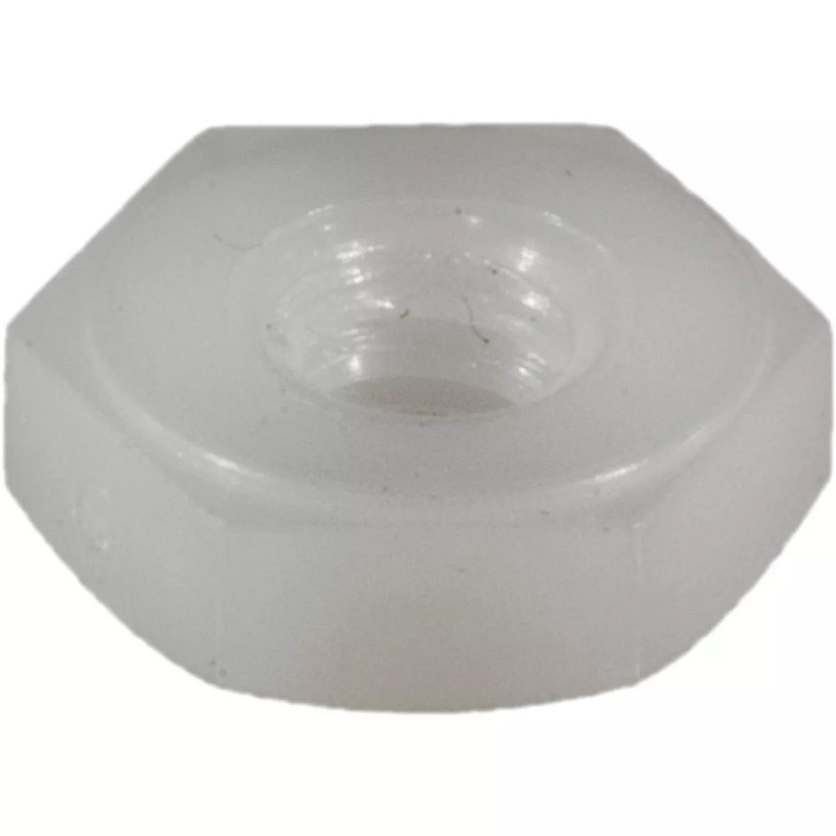 Midwest Fastener #6-32 Nylon Plastic Coarse Thread Hex Machine Screw Nuts (24 Ct.)-