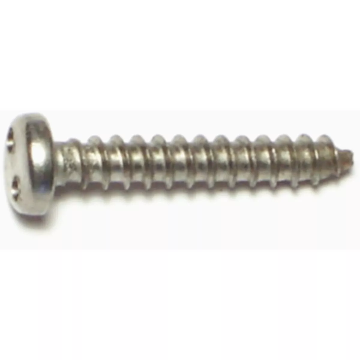 Midwest Fastener #8 x 1 In. 18-8 Stainless Steel Spanner Security Pan Head Sheet Metal Screws (10 Ct.)-