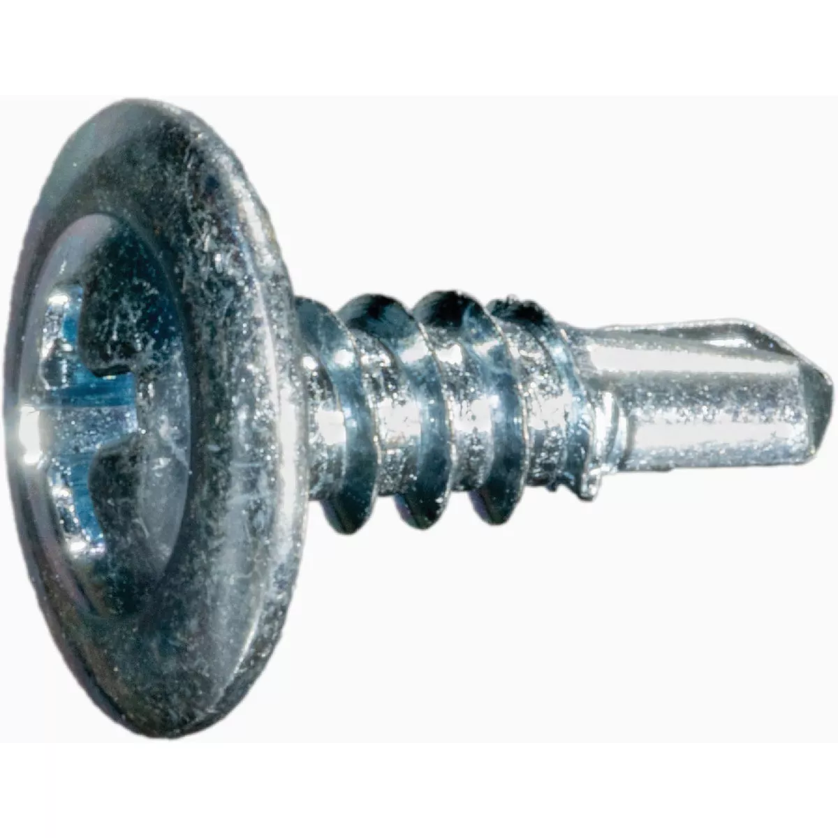 Midwest Fastener #8-18 x 1/2 In. Zinc Plated Steel Modified Phillips Truss Head Self-Drilling Screws