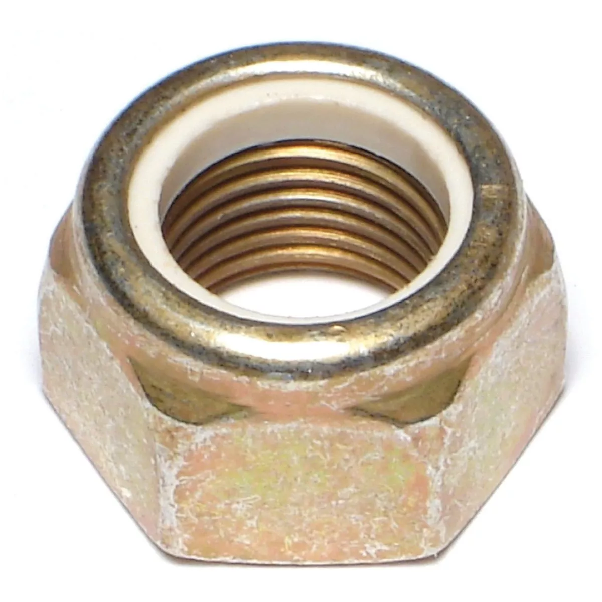 Midwest Fastener 16mm-1.5 Zinc Plated Class 8 Steel Fine Thread Nylon Insert Lock Nuts (3 Ct.)