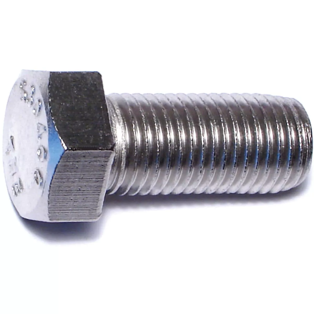 Midwest Fastener 7/16 In.-20 x 1 In. 18-8 Stainless Steel Fine Thread Hex Cap Screws (10 Ct.)