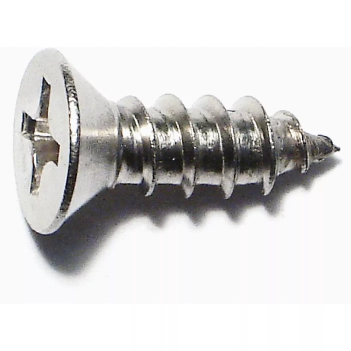 Midwest Fastener #14 x 3/4 In. 18-8 Stainless Steel Phillips Flat Head Sheet Metal Screws