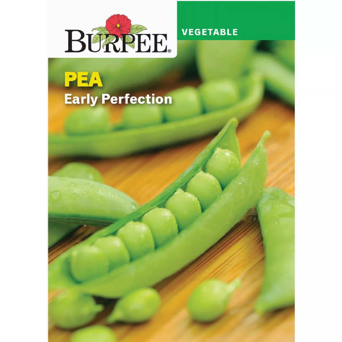Burpee Pea Early Perfection Seed Packet