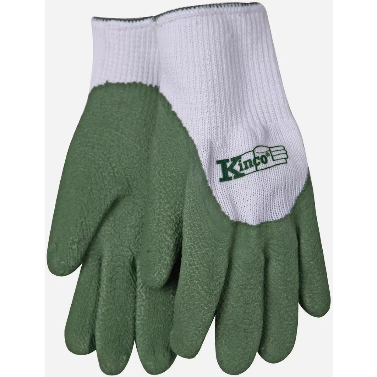 Kinco Kid's Small Knit Shell & Foam Nitrile Palm Glove, Animal Print