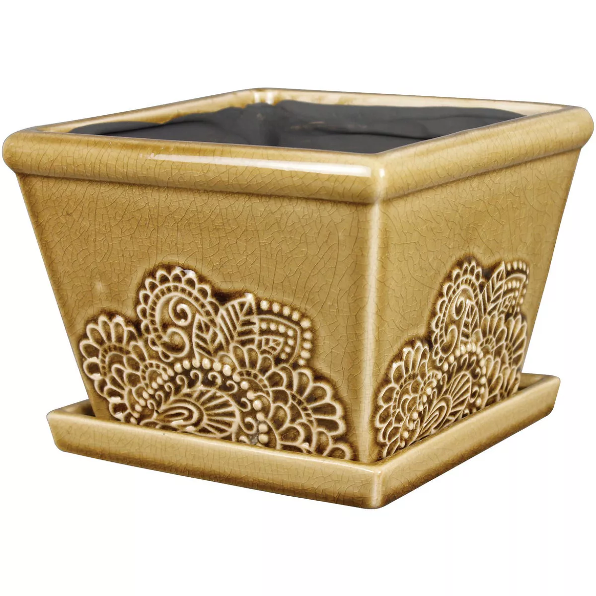 ATT Southern Provence 6 In. Ceramic Cork Planter