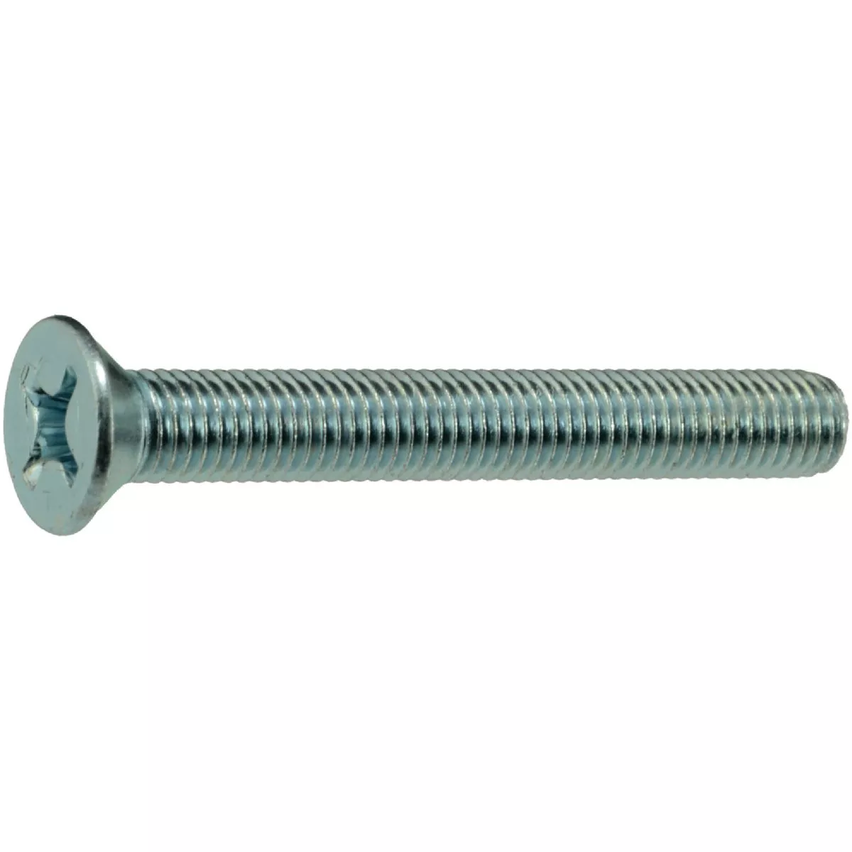 Midwest Fastener 1/4 In.-28 x 2 In. Zinc Plated Steel Fine Thread Phillips Flat Head Machine Screws (12 Ct.)