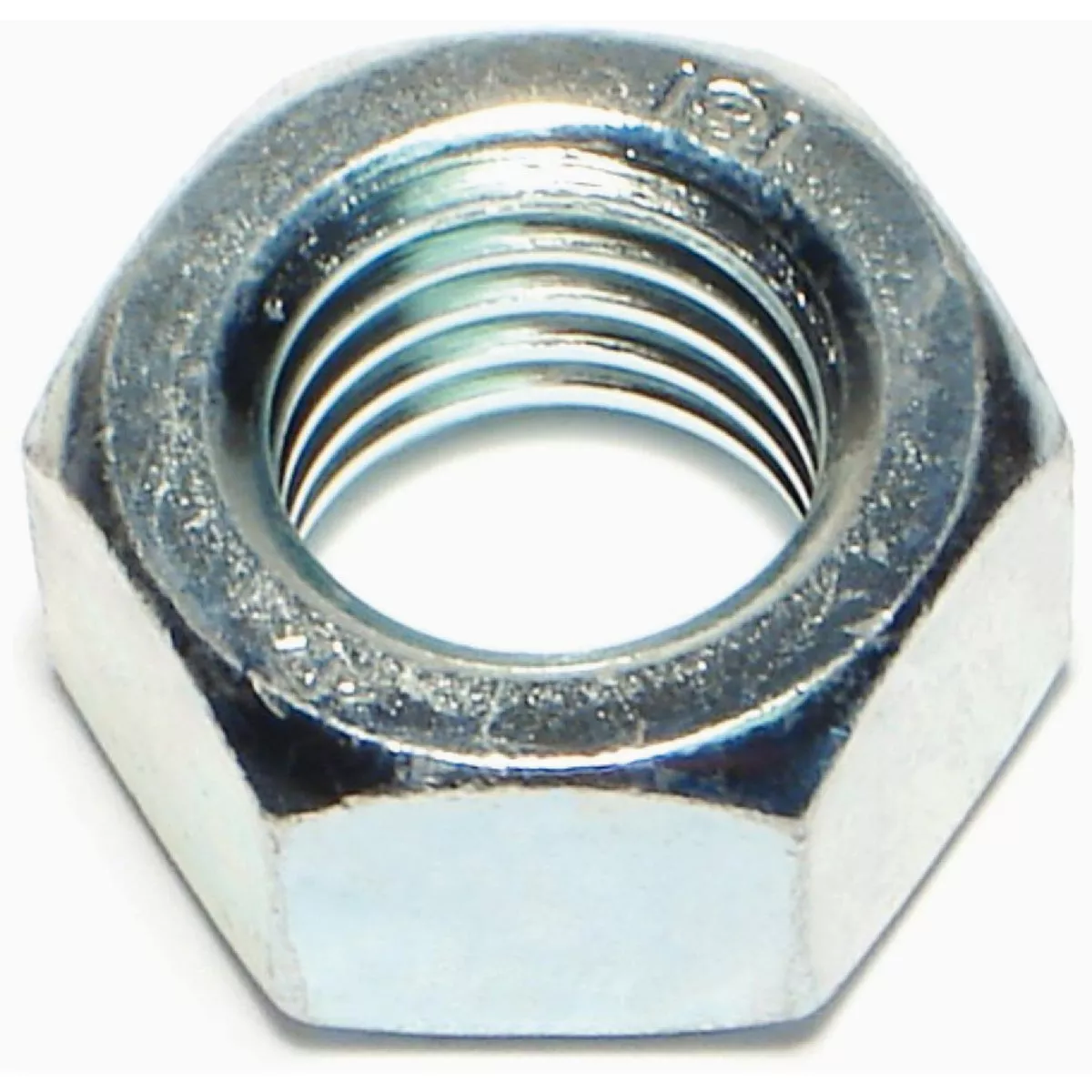 Midwest Fastener 18mm-2.5 Zinc Plated Class 8 Steel Coarse Thread Hex Nuts (15 Ct.)