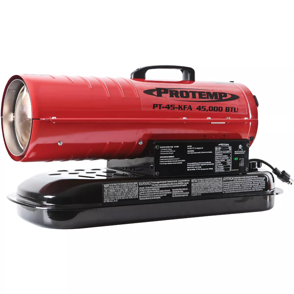 ProTemp 45,000 BTU Kerosene/Diesel Forced Air Heater