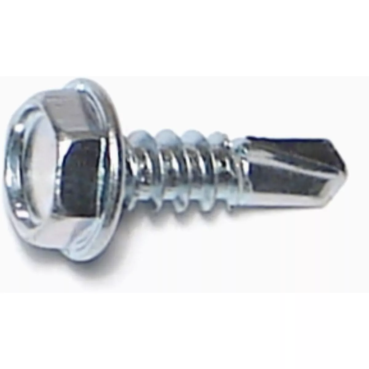 Midwest Fastener #10-16 x 5/8 In. Zinc Plated Steel Hex Washer Head Self-Drilling Screws (1 Ct.)