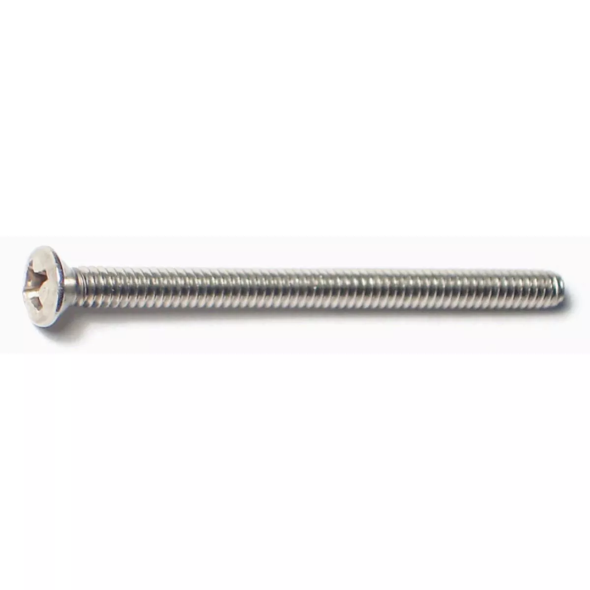 Midwest Fastener #6-32 x 2 In. 18-8 Stainless Steel Coarse Thread Phillips Oval Head Machine Screws (1 Ct.)