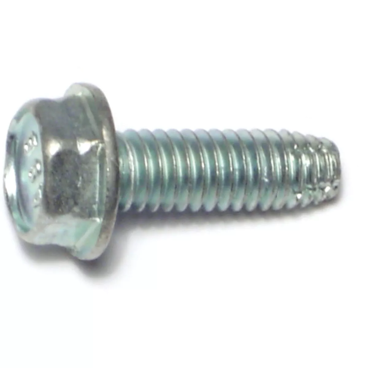 Midwest Fastener 5/16 In. x 1 In. Zinc Plated Steel Hex Washer Head Type F Sheet Metal Screws (10 Ct.)-