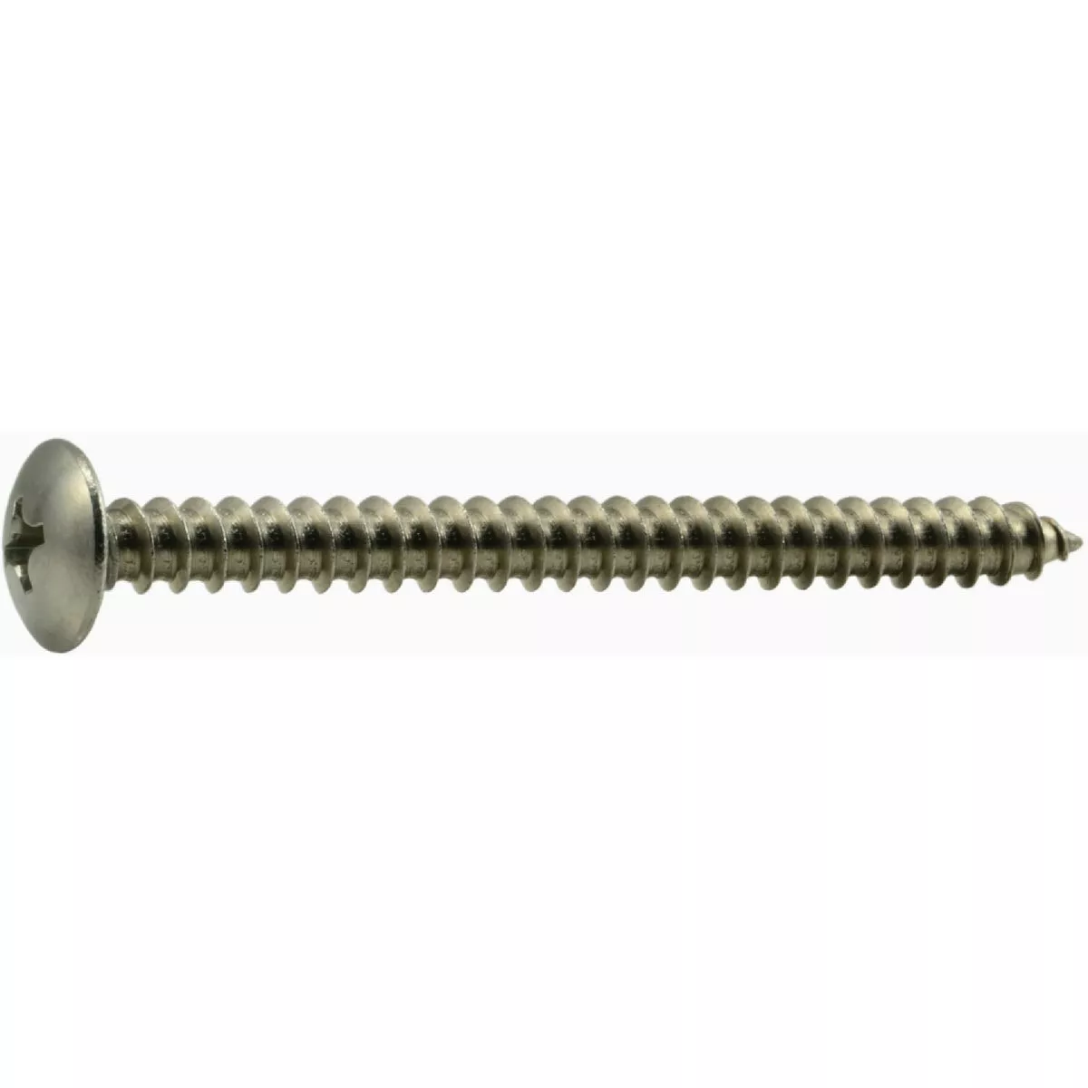 Midwest Fastener #14 x 3 In. 18-8 Stainless Steel Phillips Truss Head Sheet Metal Screws (50 Ct.)-