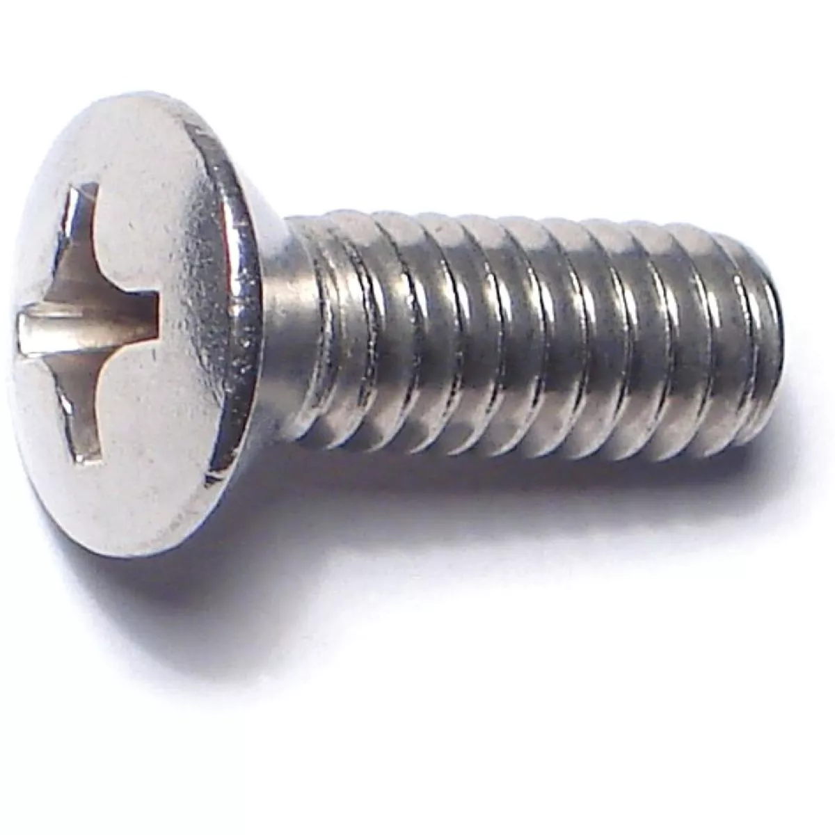 Midwest Fastener 1/4 In.-20 x 3/4 In. 18-8 Stainless Steel Coarse Thread Phillips Oval Head Machine Screws (12 Ct.)-