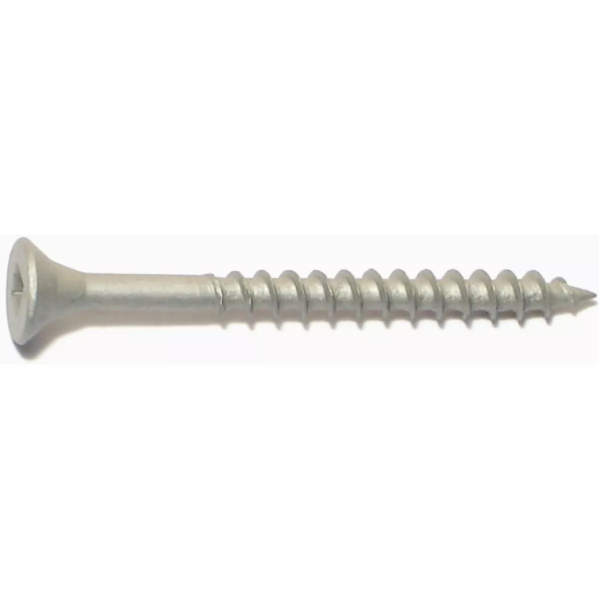 Midwest Fastener #7 x 2 In. Silver Ruspert Coated Steel Square Drive Bugle Head Deck Deck Screws (143 Ct.)