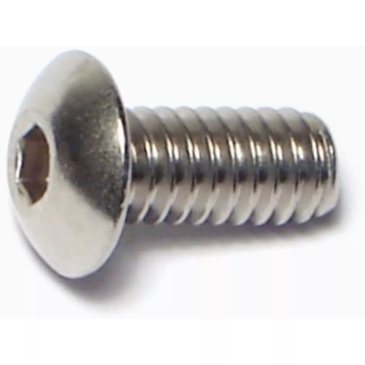 Midwest Fastener #8-32 x 3/8 In. 18-8 Stainless Steel Coarse Thread Button Head Socket Cap Screws (20 Ct.)-