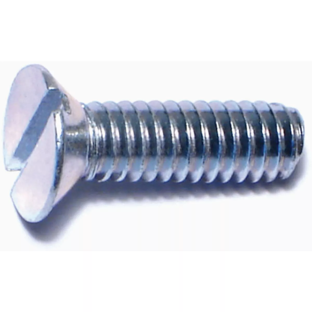 Midwest Fastener #12-24 x 3/4 In. Zinc Plated Steel Coarse Thread Slotted Flat Head Machine Screws