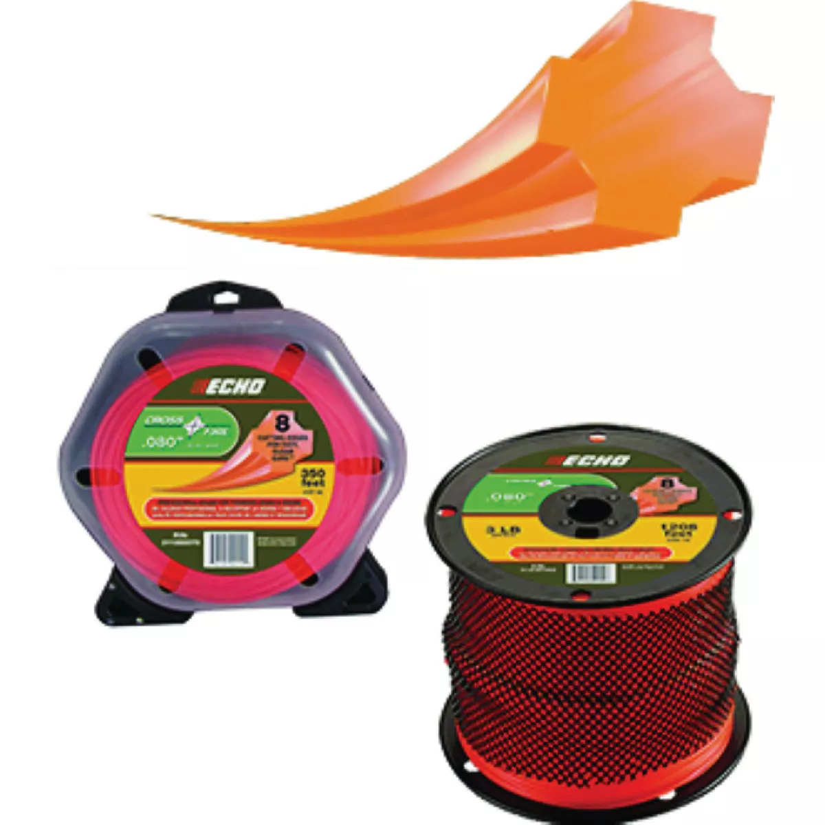 Echo .080 In. 1/2 Lb. Crossfire Trimmer Line