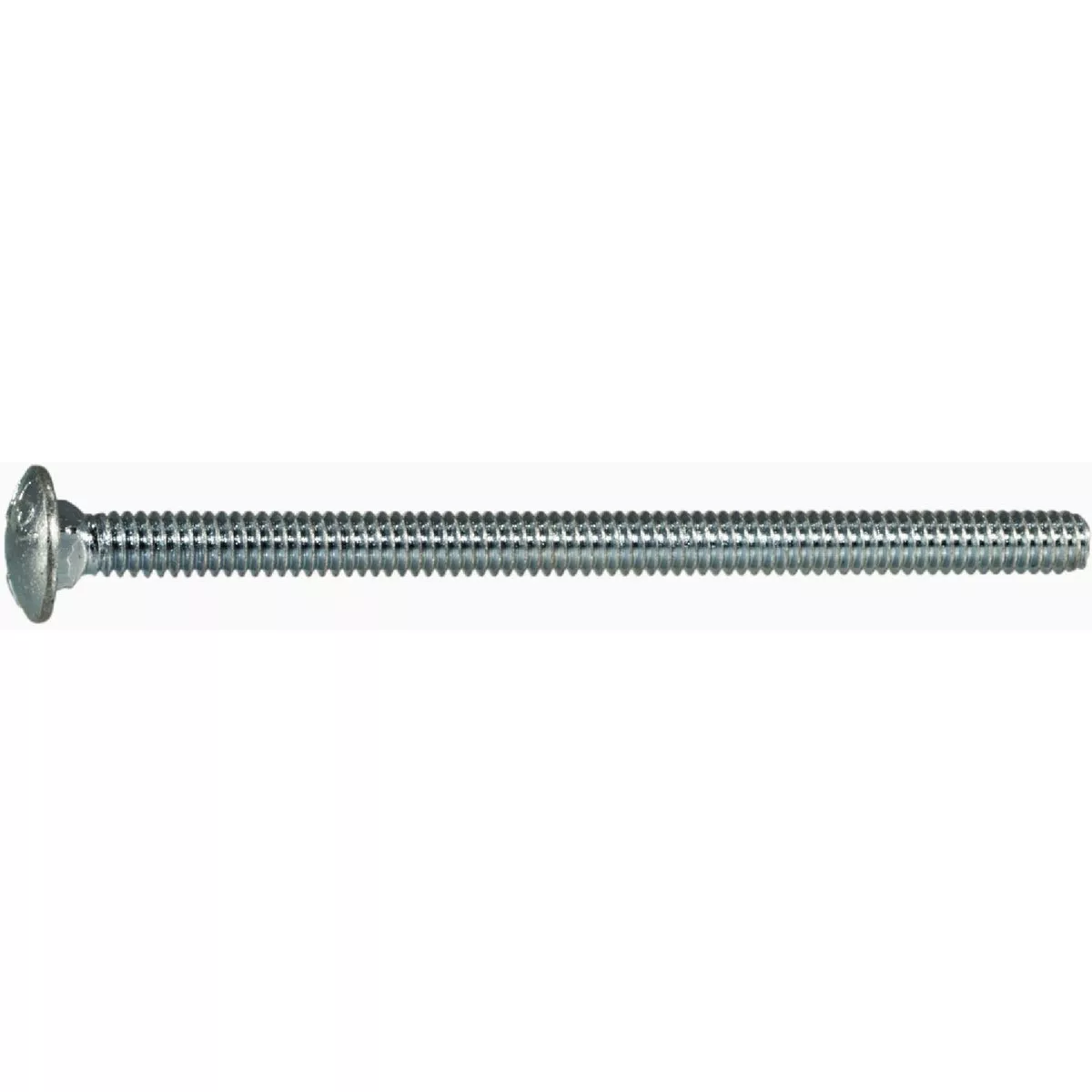 Midwest Fastener 1/4 In.-20 x 4 In. Zinc Plated Grade 5 Steel Coarse Thread Carriage Bolt (100-Count) (100 Ct.)