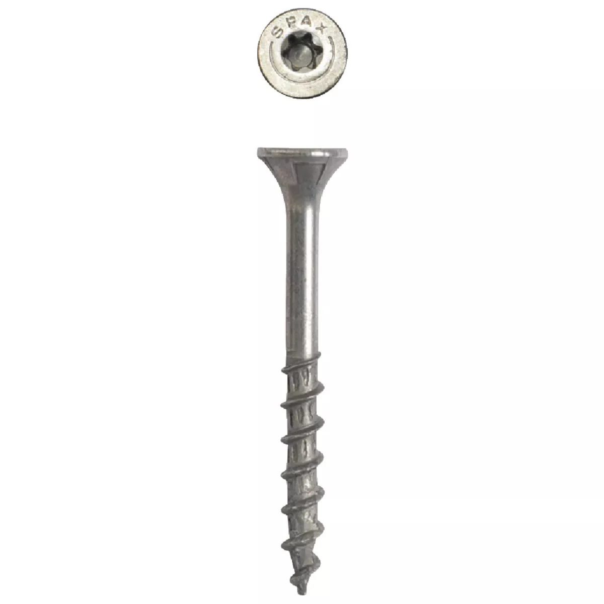 SPAX #8 x 1-1/2 In. T20 Plus Flat Head HCR-X (Exterior Rated) Deck Screw (195 Ct.) - photo 3