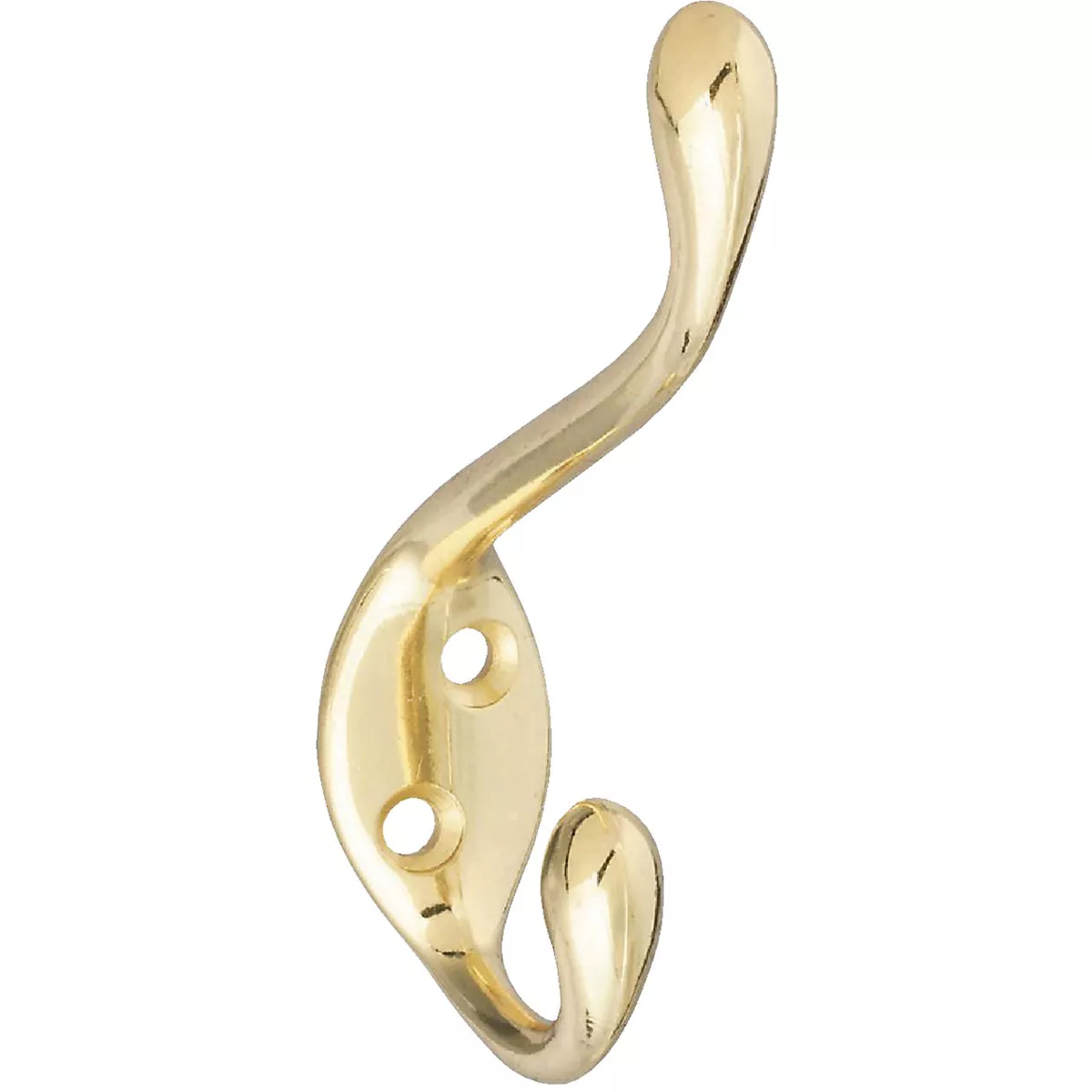 National Hardware Heavy-Duty Brass Wardrobe Hook
