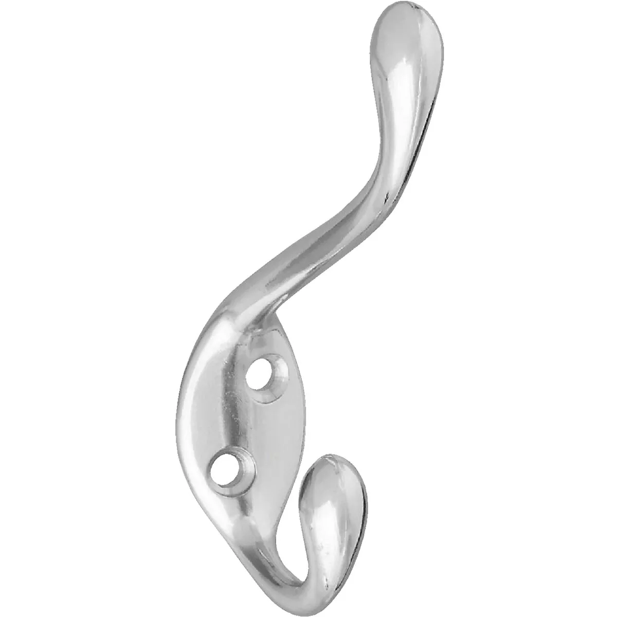 National Hardware Heavy-Duty Nickel Wardrobe Hook