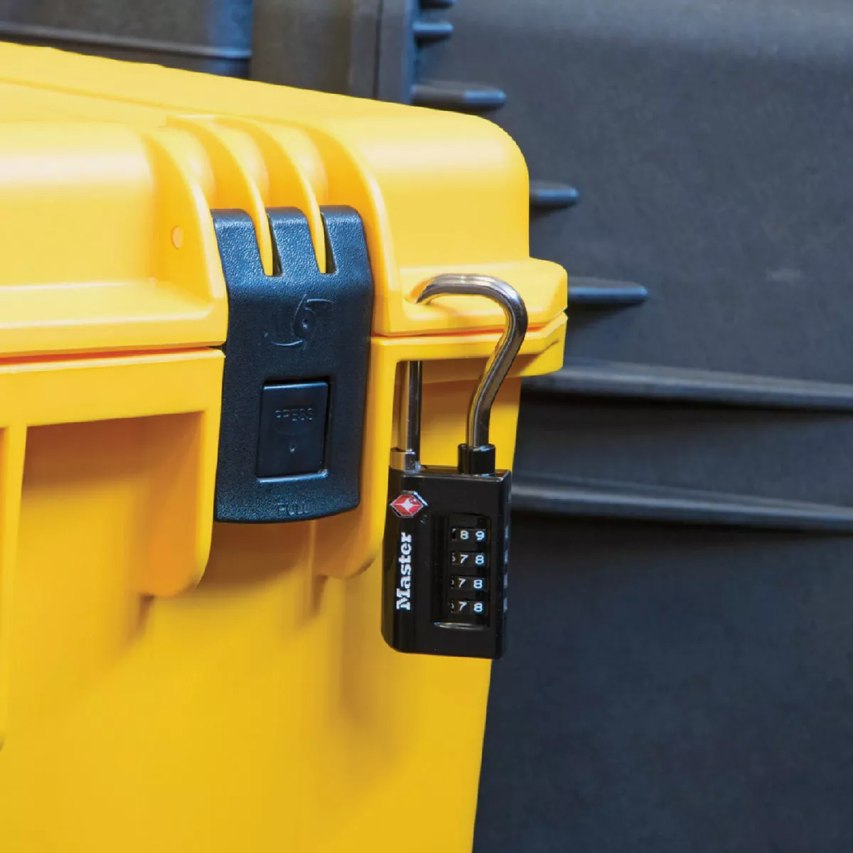 Master Lock 1-5/16 In. Wide Number Combination Luggage Lock with Extended Reach (TSA Accepted) - photo 3