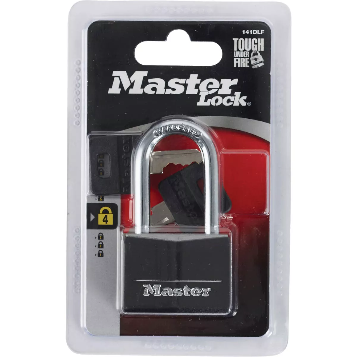 Master Lock 1-9/16 In. W. Covered Solid Body Padlock with 1-1/2 In. Shackle - photo 2