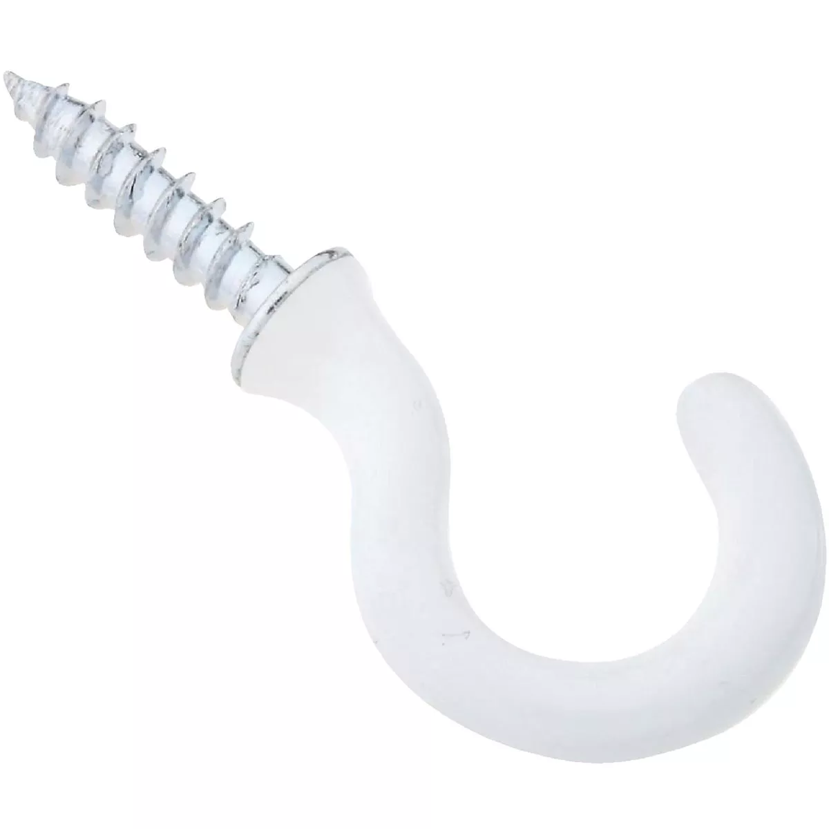 National Hardware 3/4 In. White Vinyl Cup Hook (5 Count)