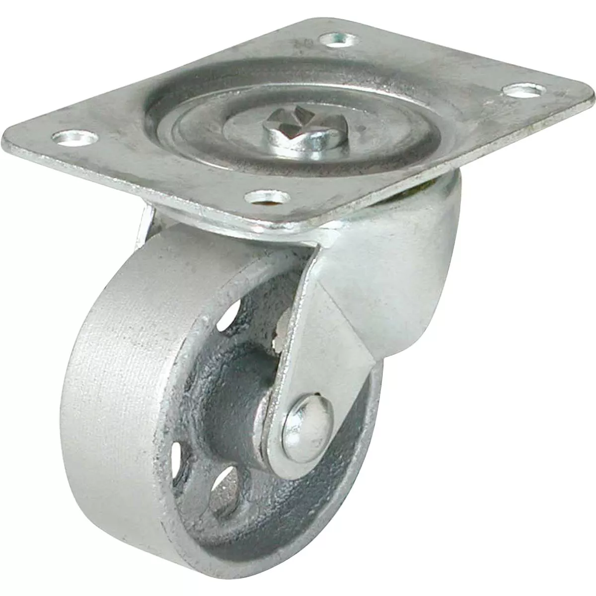 Shepherd Hardware 4 In. Cast-Iron General-Duty Swivel Plate Caster