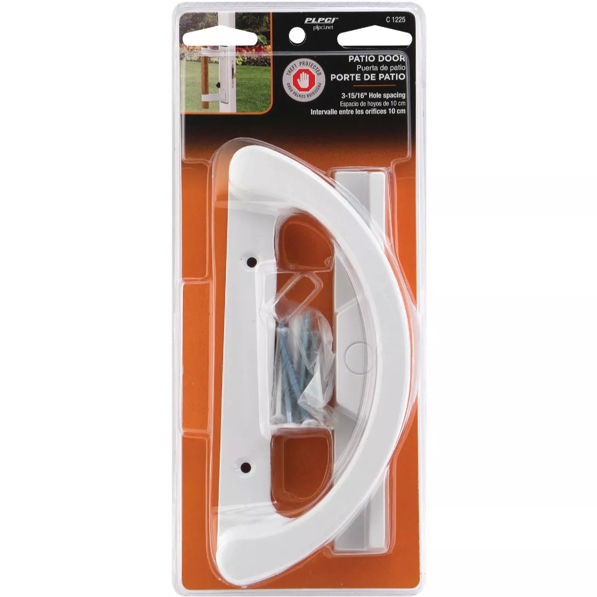 Prime-Line Standard Reversible Surface Mount Sliding Patio Door Handle Set - photo 2