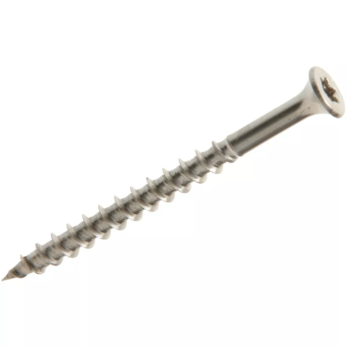 Grip-Rite PrimeGuard Max #8 x 2 In. Stainless Steel Star Deck Screw (88 Ct. Jar)