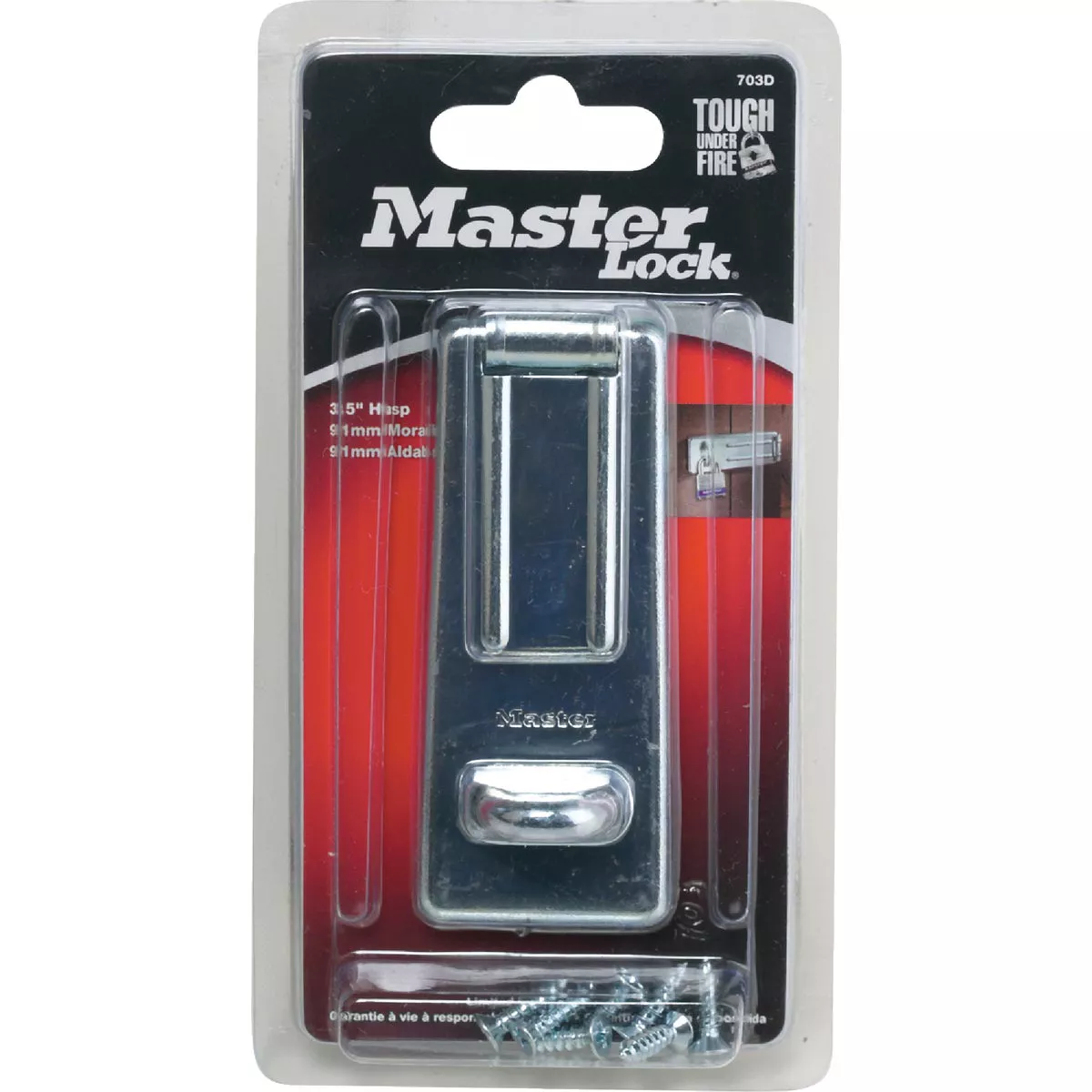 Master Lock 3-1/2 In. Steel Safety Hasp - photo 2