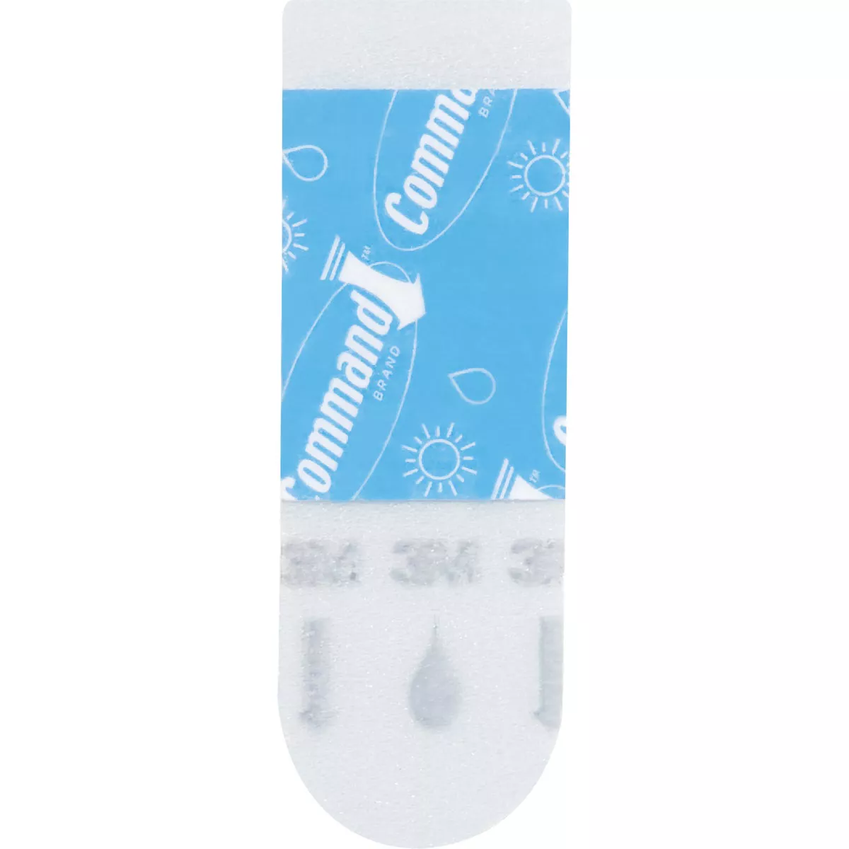 Command Outdoor Small Adhesive Strip, 16 Strips - photo 3