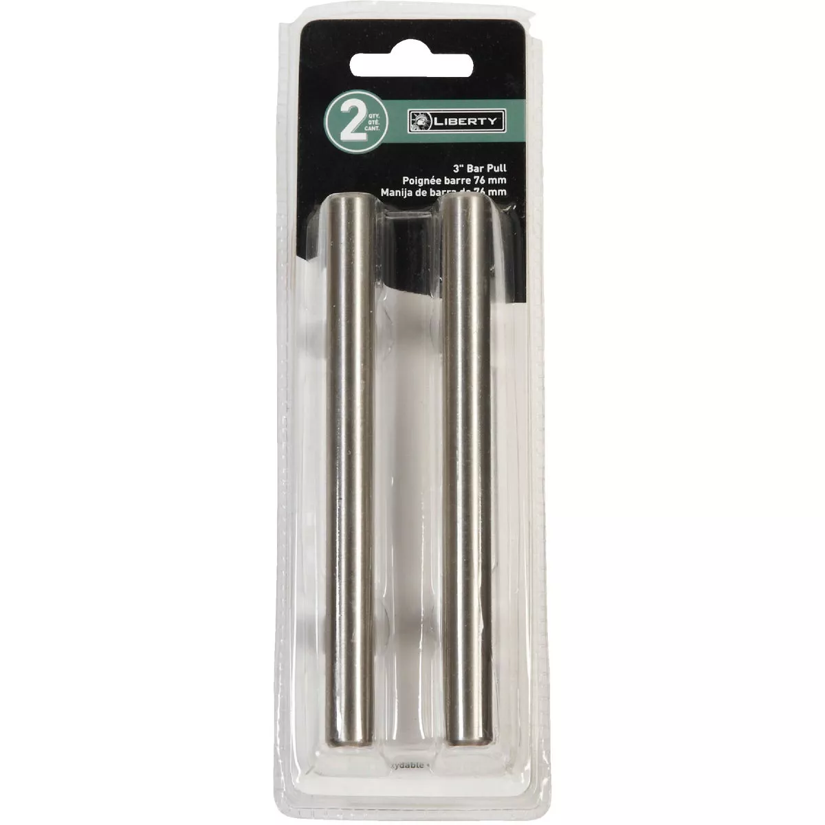 Liberty Stainless Steel Cabinet Pull, 2 Pack - photo 2