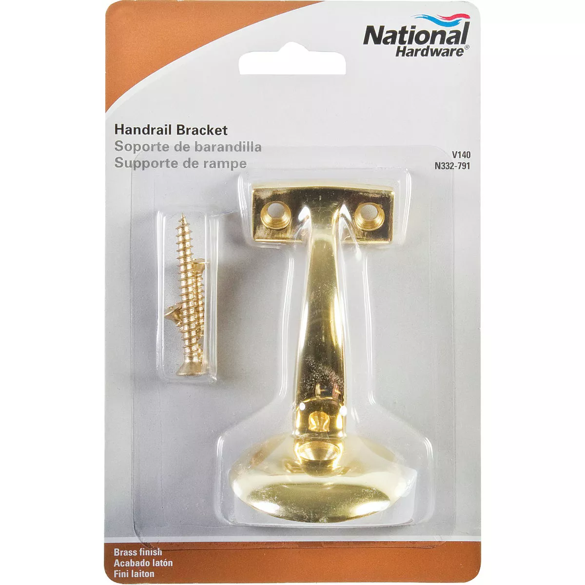 National Brass Handrail Bracket - photo 2