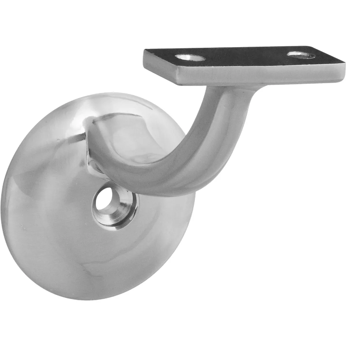 National Hardware Satin Nickel Zinc Handrail Bracket