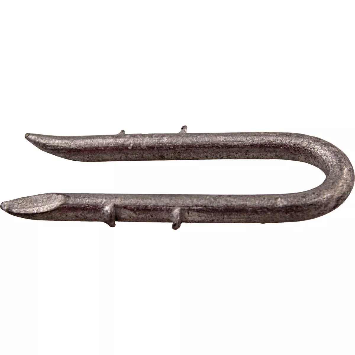 PrimeSource 1-1/2 In. 8 ga Double Barb Galvanized Fence Staple (66-Count, 1 Lb.)
