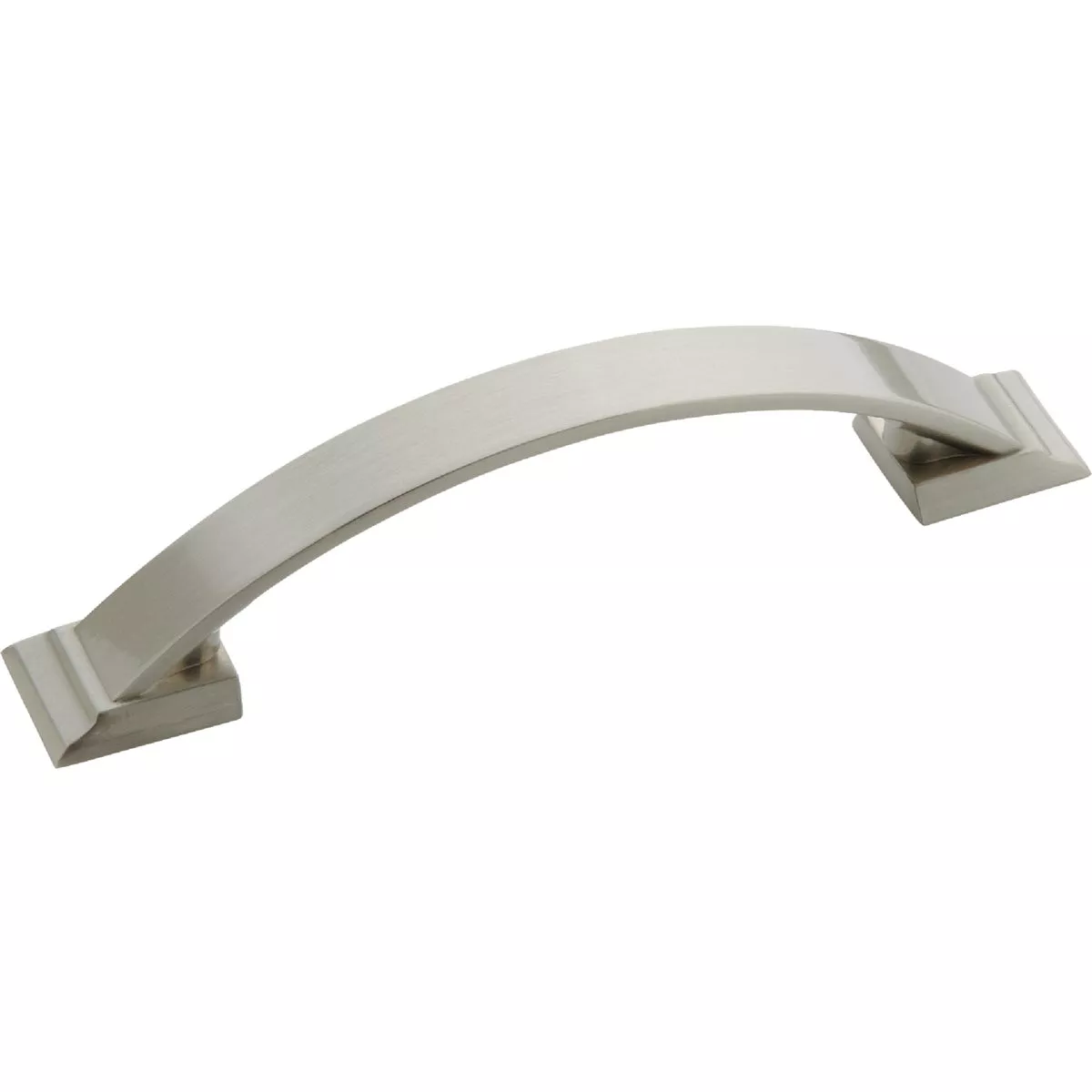 Amerock Candler 3.75 In. Satin Nickel Cabinet Drawer Pull